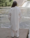 Baserange kjóll Claude shirt dress Undyed