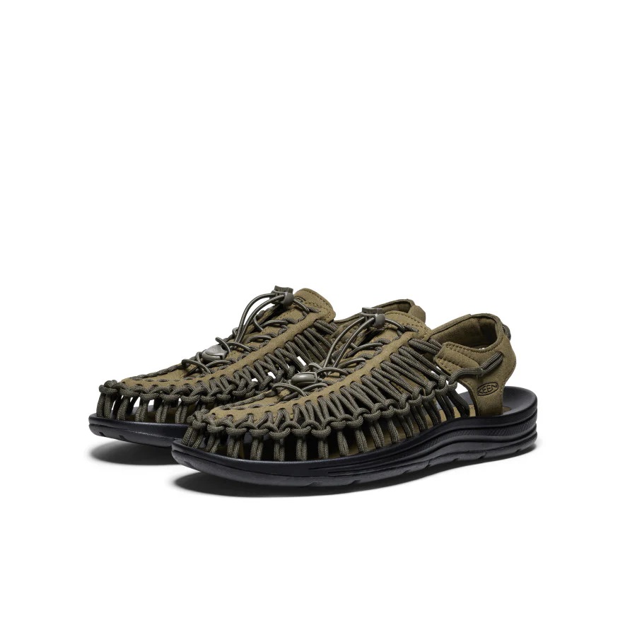 Keen skór Uneek Men Dark Olive-Black