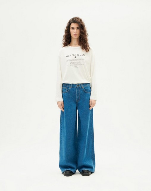 Thinking Mu buxur Tusa clean denim Hedda