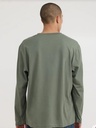 Organic Basics bolur True boxy fit Long sleeve Seaweed