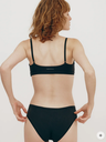Organic Basics toppur Flex bralette Black