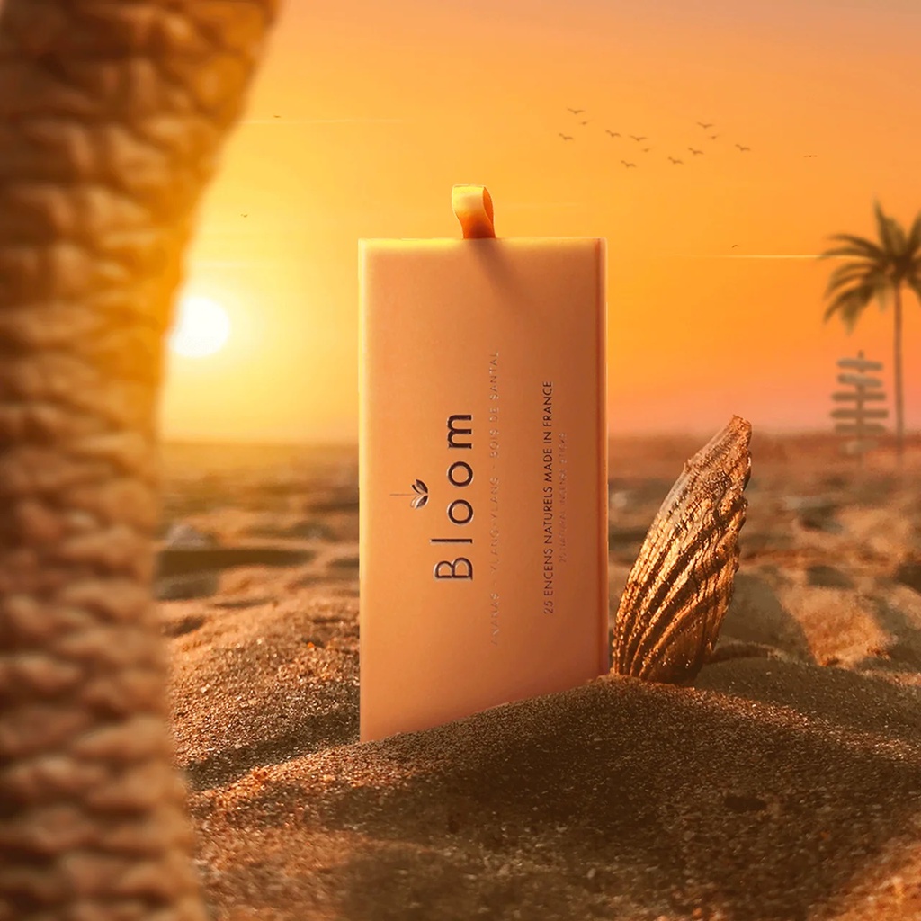 Bloom reykelsi 25 stk í pk. Sweet sand