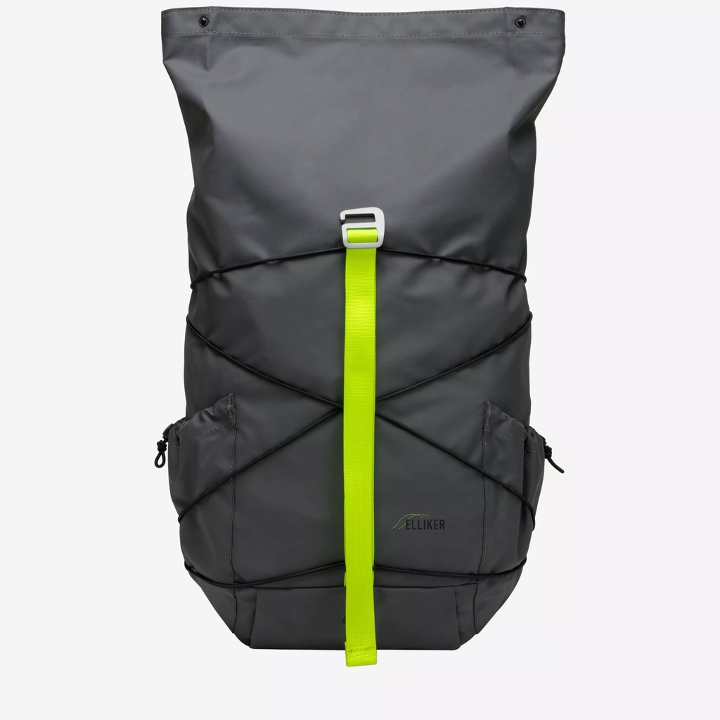 ELLIKER bakpoki Dayle Roll top 21/25L Grey Neon