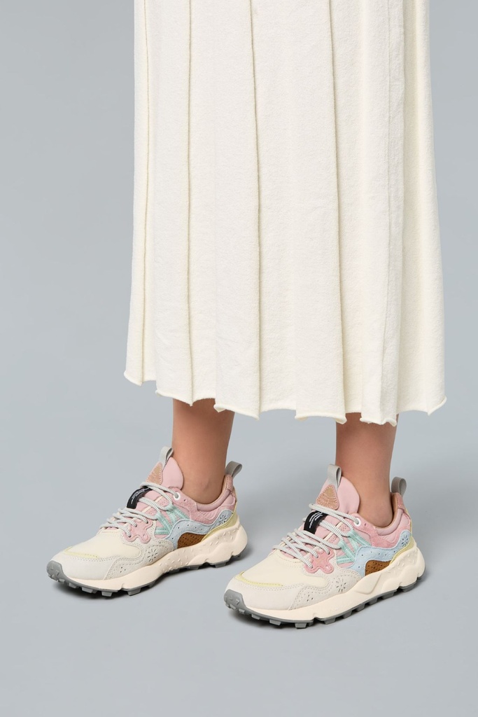 Flower Mountain skór Yamano 3 Woman Suede/Nylon Light brown-beige