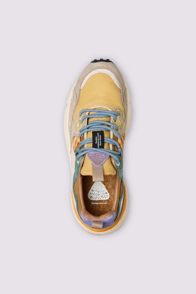 Flower Mountain skór Yamano 3 Woman Suede/Nylon Light chestnut-zucca