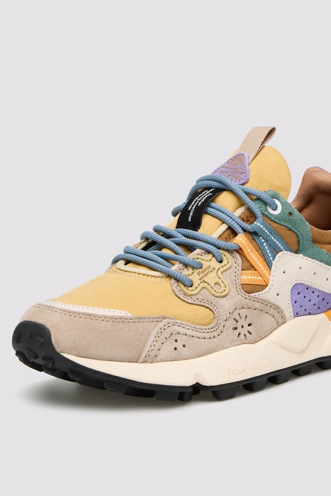 Flower Mountain skór Yamano 3 Woman Suede/Nylon Light chestnut-zucca