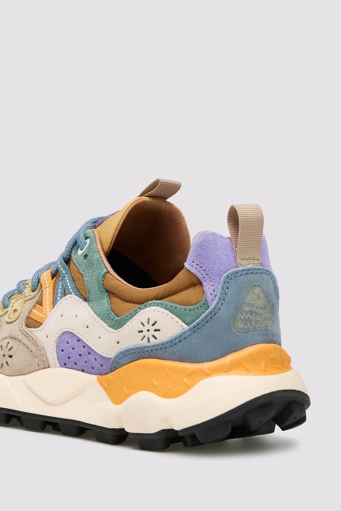 Flower Mountain skór Yamano 3 Woman Suede/Nylon Light chestnut-zucca