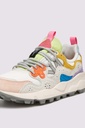 Flower Mountain skór Yamano 3 Woman Suede/Nylon White-pink