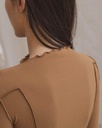 Baserange Toppur Omato Long Sleeve Alamillo brown