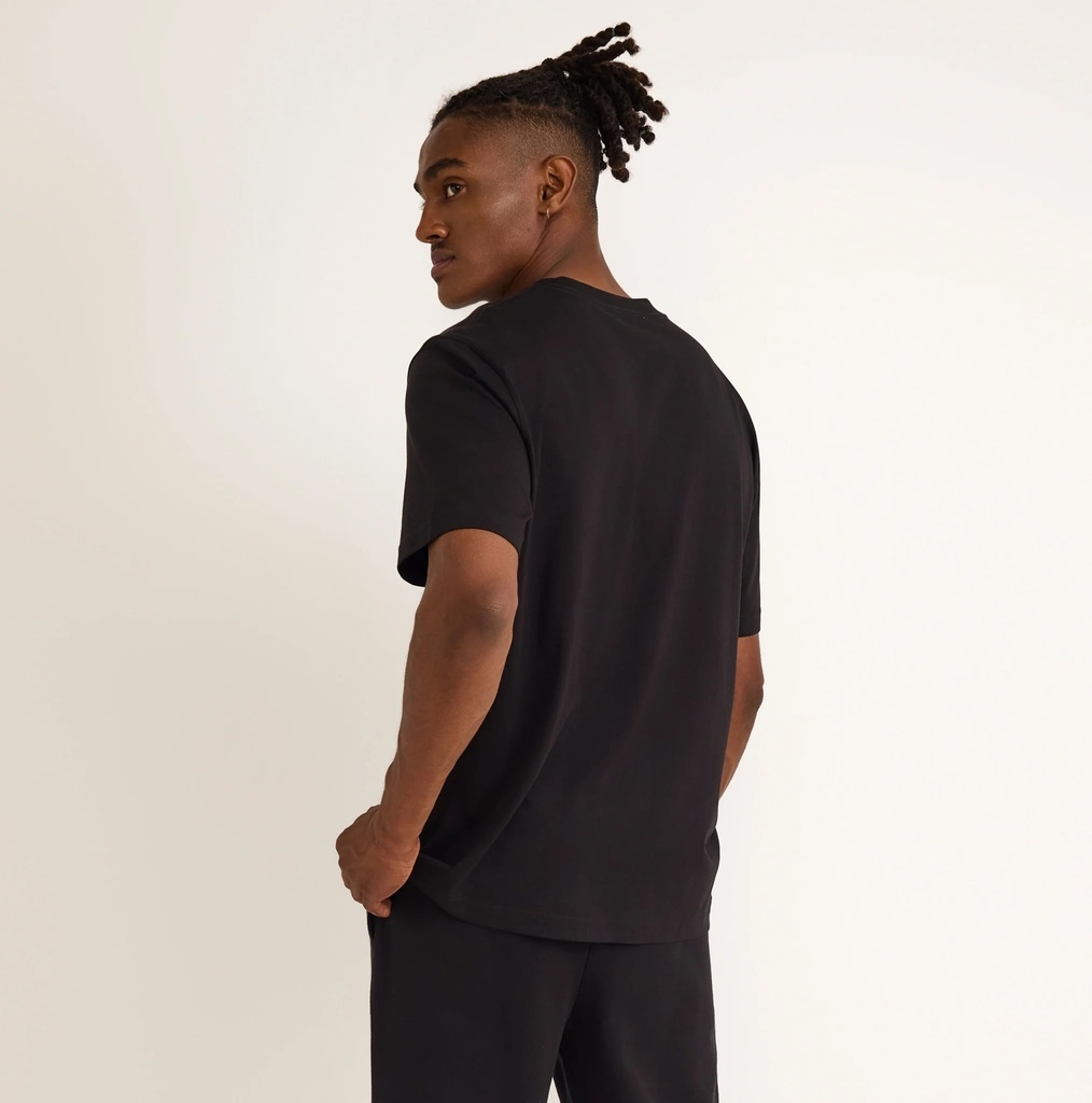 Organic Basics bolur True heavy boxy Fit tee Black