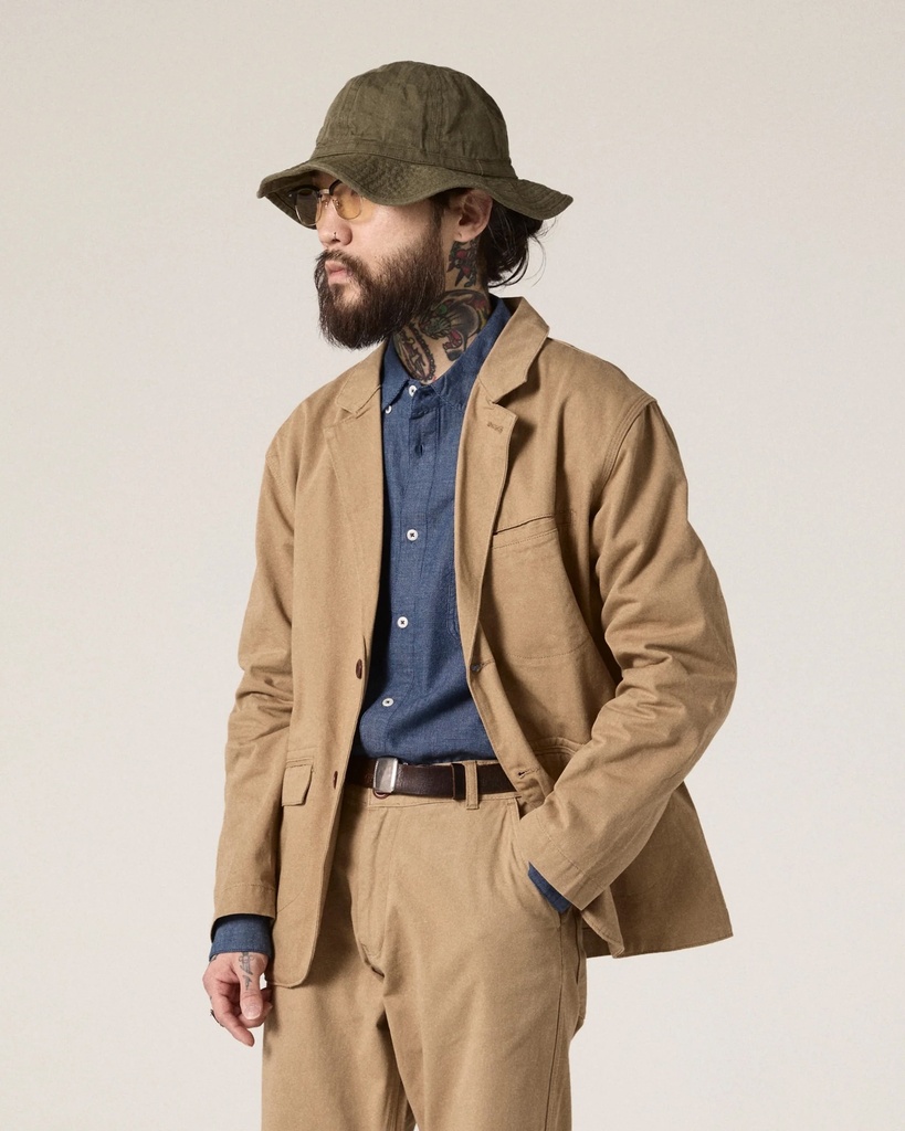 Uskees jakki #3047 Docklands blazer- khaki