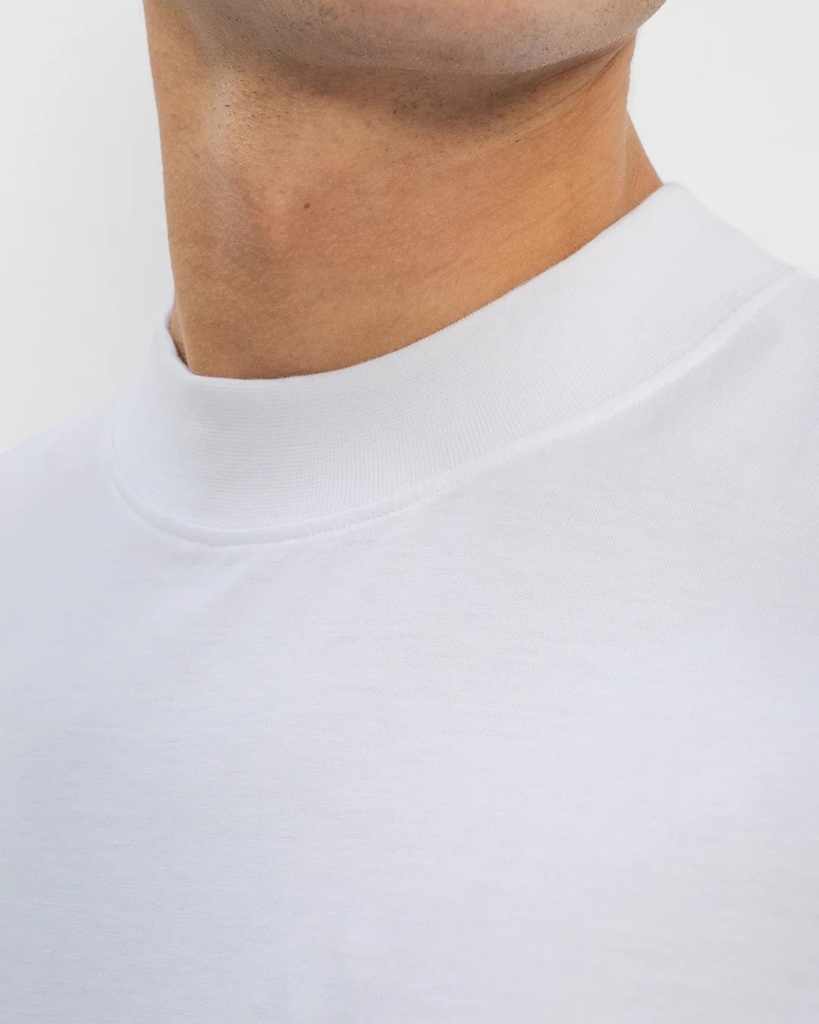 Rotholz Bolur Big Collar T-shirt Classic White