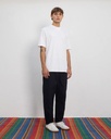Rotholz Bolur Big Collar T-shirt Classic White