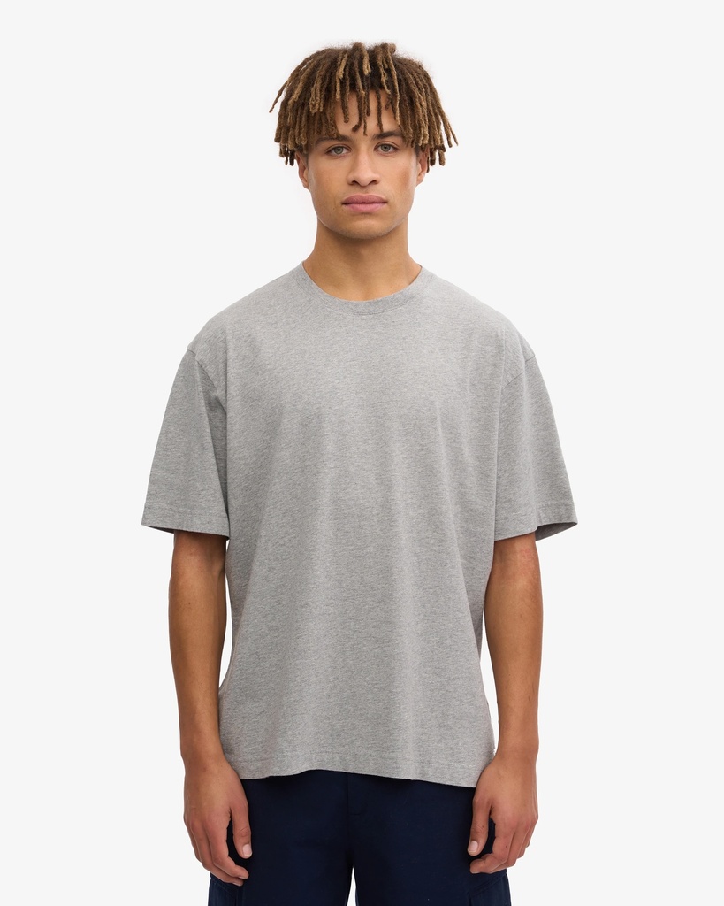 COLORFUL STANDARD Oversized organic T-shirt Heather Grey