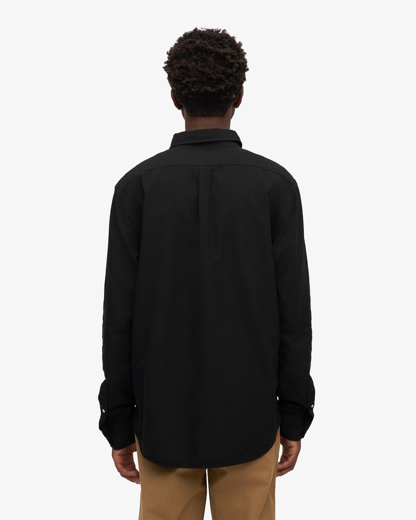 COLORFUL STANDARD skyrta Classic Organic Shirt Deep Black