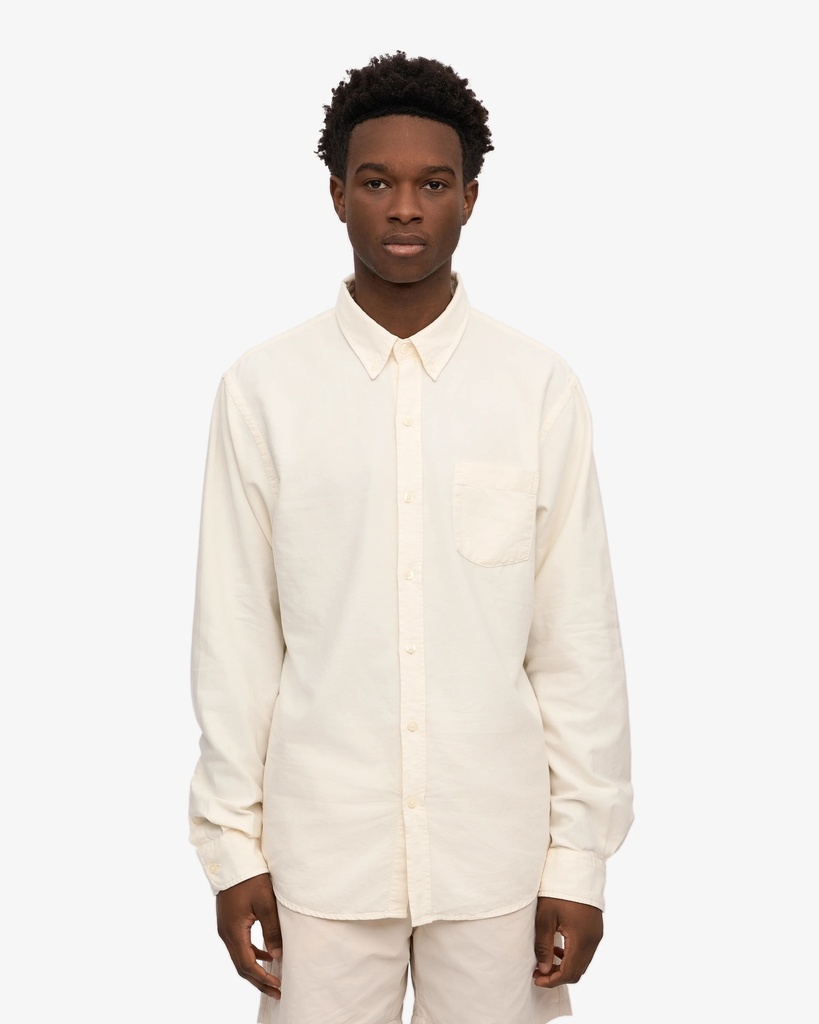 COLORFUL STANDARD skyrta Clssic Organic Shirt Ivory white