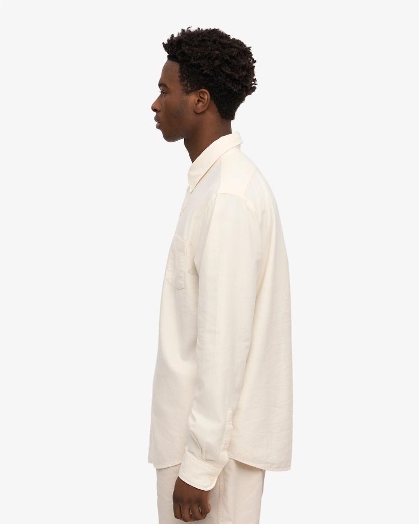 COLORFUL STANDARD skyrta Clssic Organic Shirt Ivory white