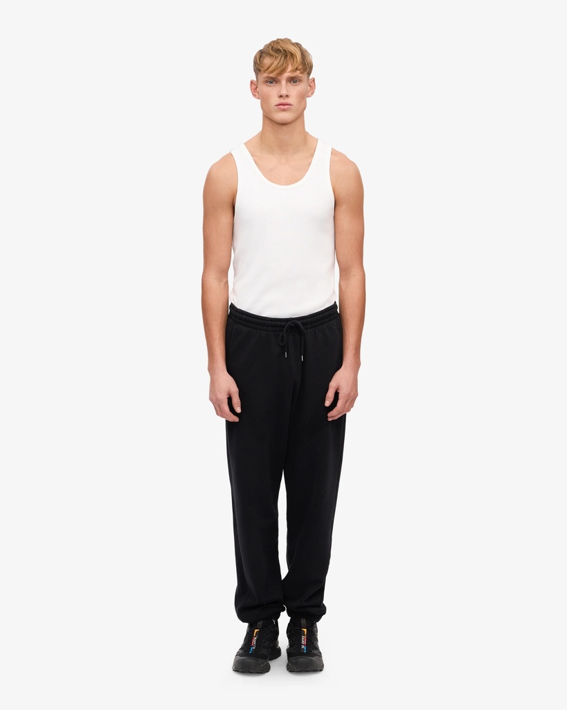 COLORFUL STANDARD Buxur  Organic Sweatpants - Deep Black