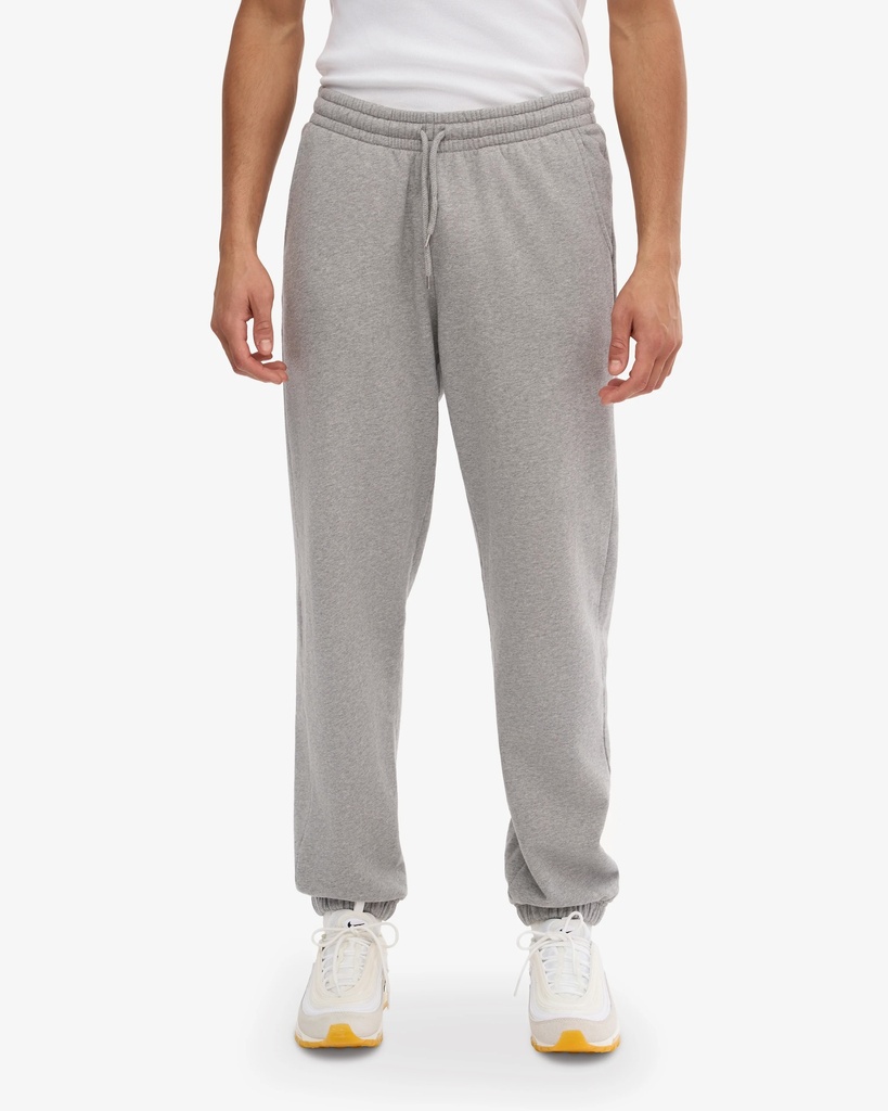 COLORFUL STANDARD Buxur  Organic Sweatpants - Heather grey