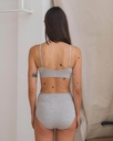 Baserange Soft Bra Grey melange