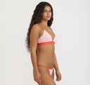 Organic Basics toppur Core Play Triangle Bralette Marshmellow pink