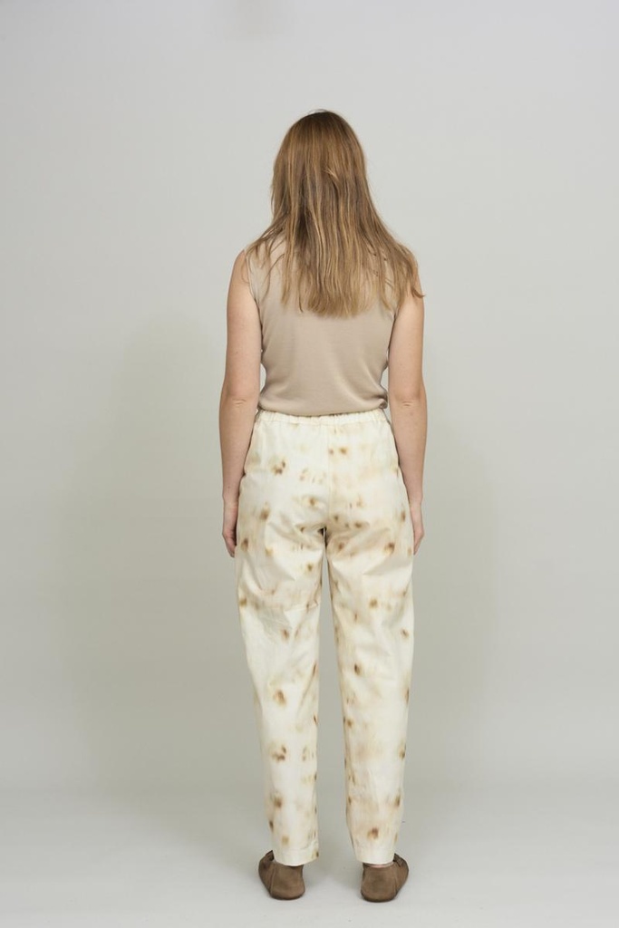 Cus buxur Casual pants Brown print