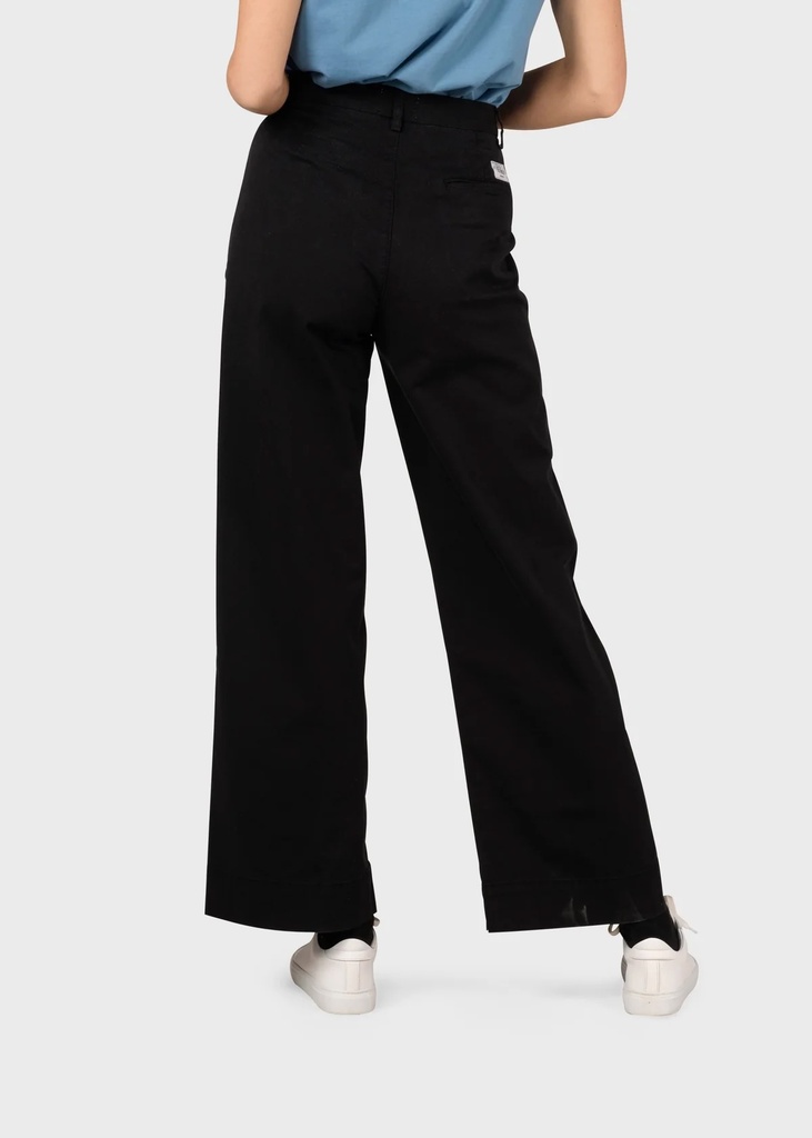 Klitmöller buxur Lydia lyocell pants Black