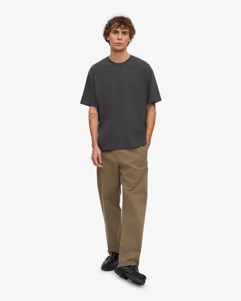 COLORFUL STANDARD Oversized organic T-shirt Faded Grey