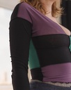 Baserange Toppur Teak Long sleeve Green/navy/purple