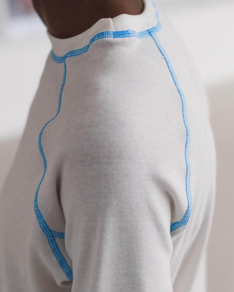 Baserange Bolur Cast Long Sleeve Undyed/Blue