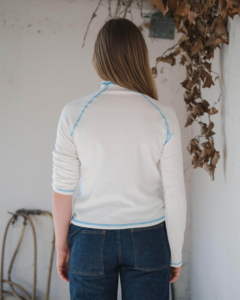 Baserange Bolur Cast Turtleneck Undyed/Blue (afrit)