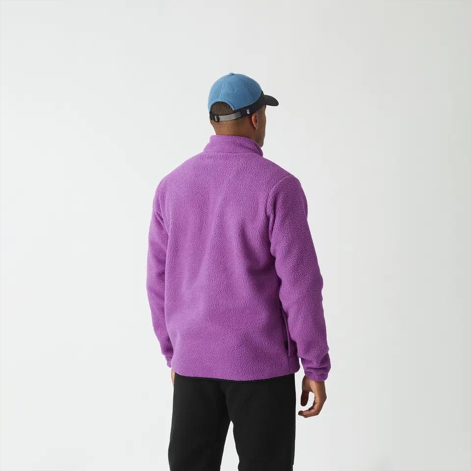Picture peysa Kimag 1/4 zip fleeze Bright Magenta