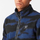 Picture peysa Kimag 1/4 zip fleeze Retro fusion print