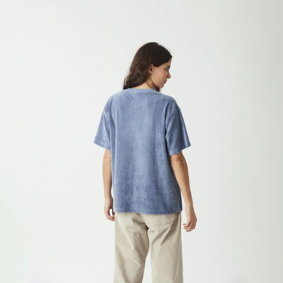 Picture bolur Laikko Velours Tee Stone wash