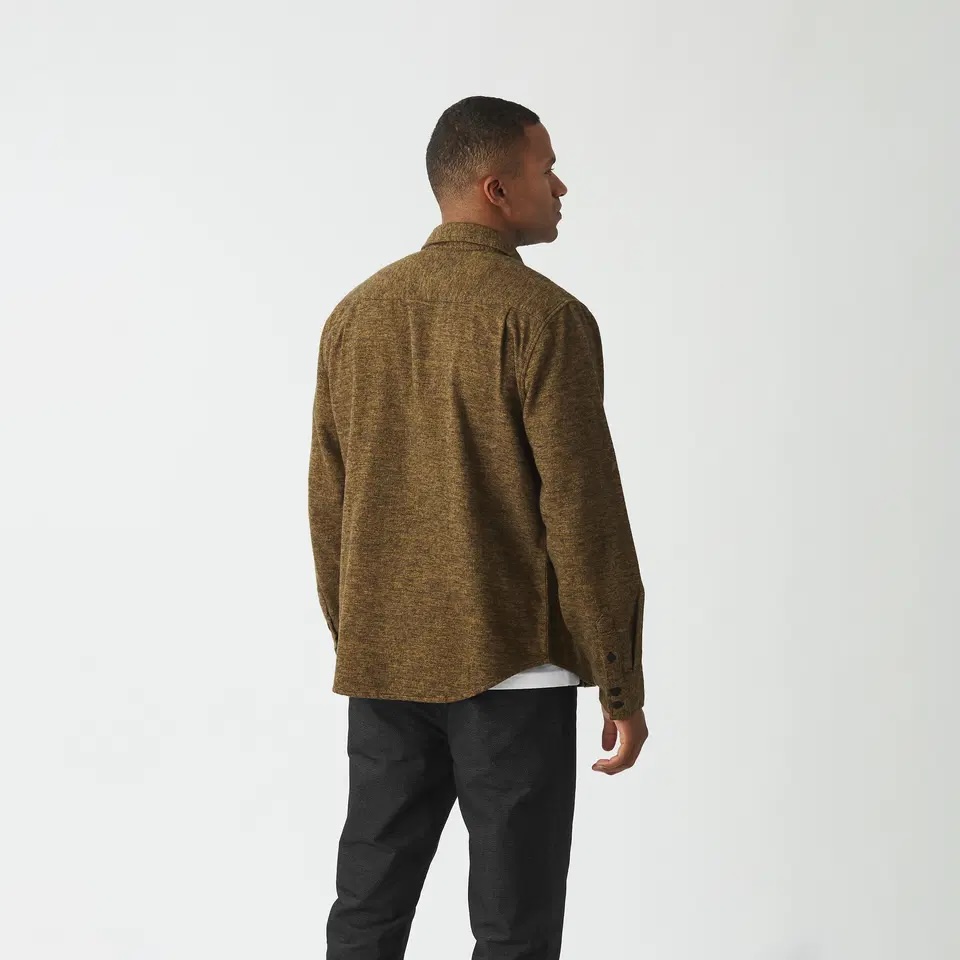 Picture skyrta Lewell shirt Bronze Brown