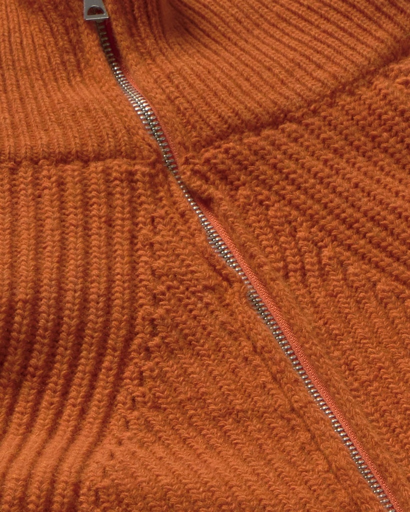 Thinking Mu Peysa Apricot Ekaiz knitted sweater