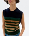 Thinking Mu vesti Sherry knitted vest Multicolor green