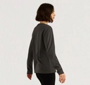 Organic Basics Bolur True Heavy Boxy Long Sleeve Slate