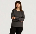 Organic Basics Bolur True Heavy Boxy Long Sleeve Slate