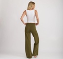 Organic Basics Buxur Core Straight Leg Pants Olive