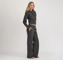 Organic Basics Buxur Weekend Straight Leg Sweatpants Slate