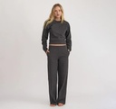 Organic Basics Buxur Weekend Straight Leg Sweatpants Slate