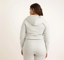 Organic Basics Buxur Weekend Straight Leg Sweatpants Grey Melange