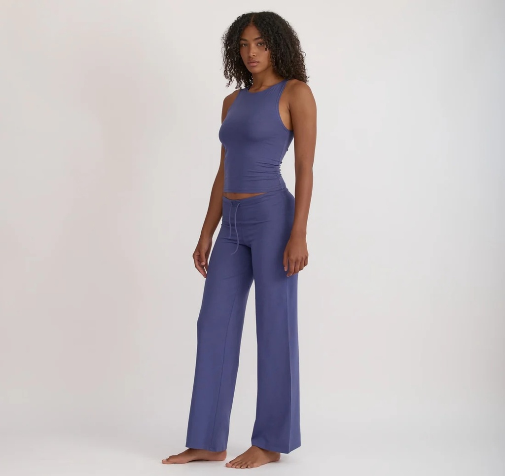 Organic Basics Buxur Everyday Straight Leg Pants Eclipse