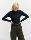 Rotholz Bolur Heavy Ribbed LS True Black