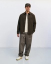 Rotholz Skyrta Flannel Casual Shirt Twill Brown