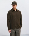 Rotholz Skyrta Flannel Casual Shirt Twill Brown