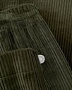 Rotholz Buxur Cord Wide Pant Dark Green