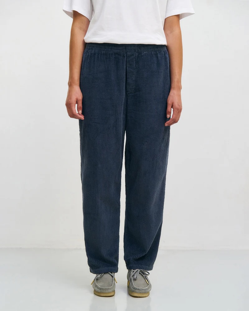 Rotholz Buxur Cord Wide Pant Stone Blue