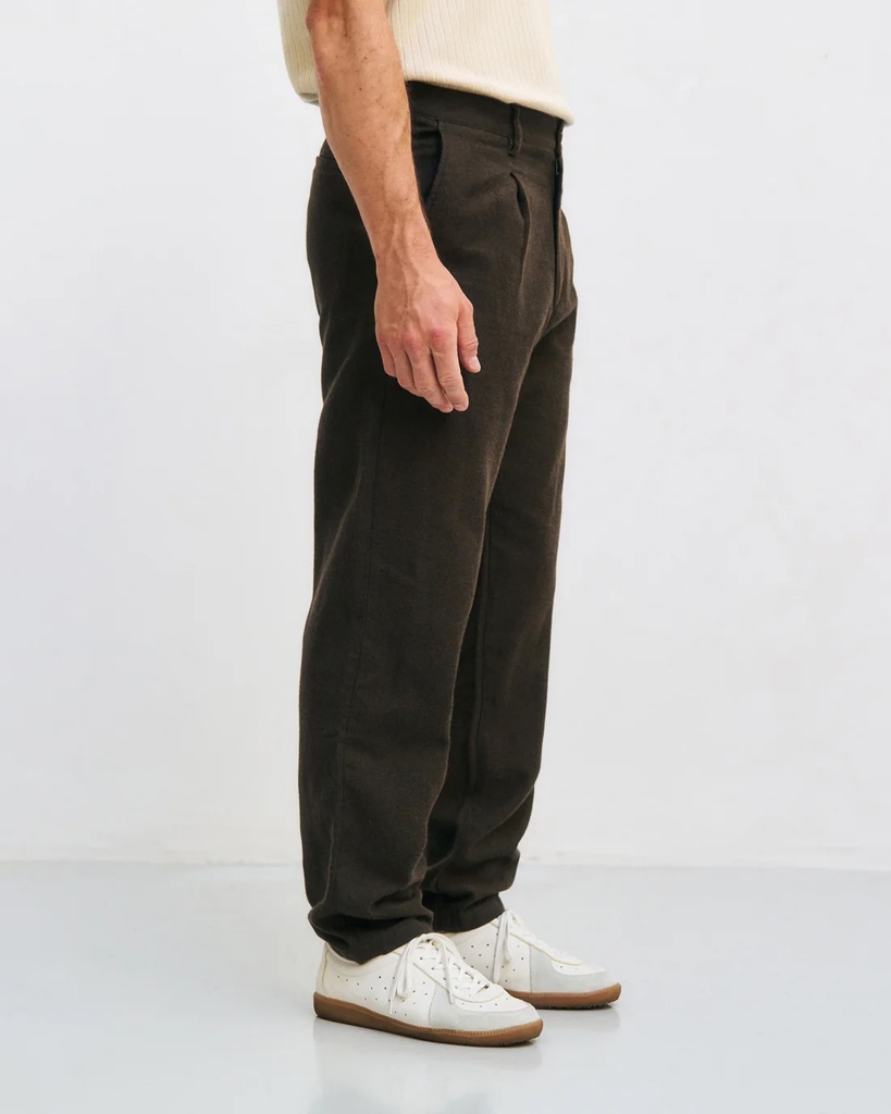 Rotholz Buxur Flannel Everyday Pant Twill Brown